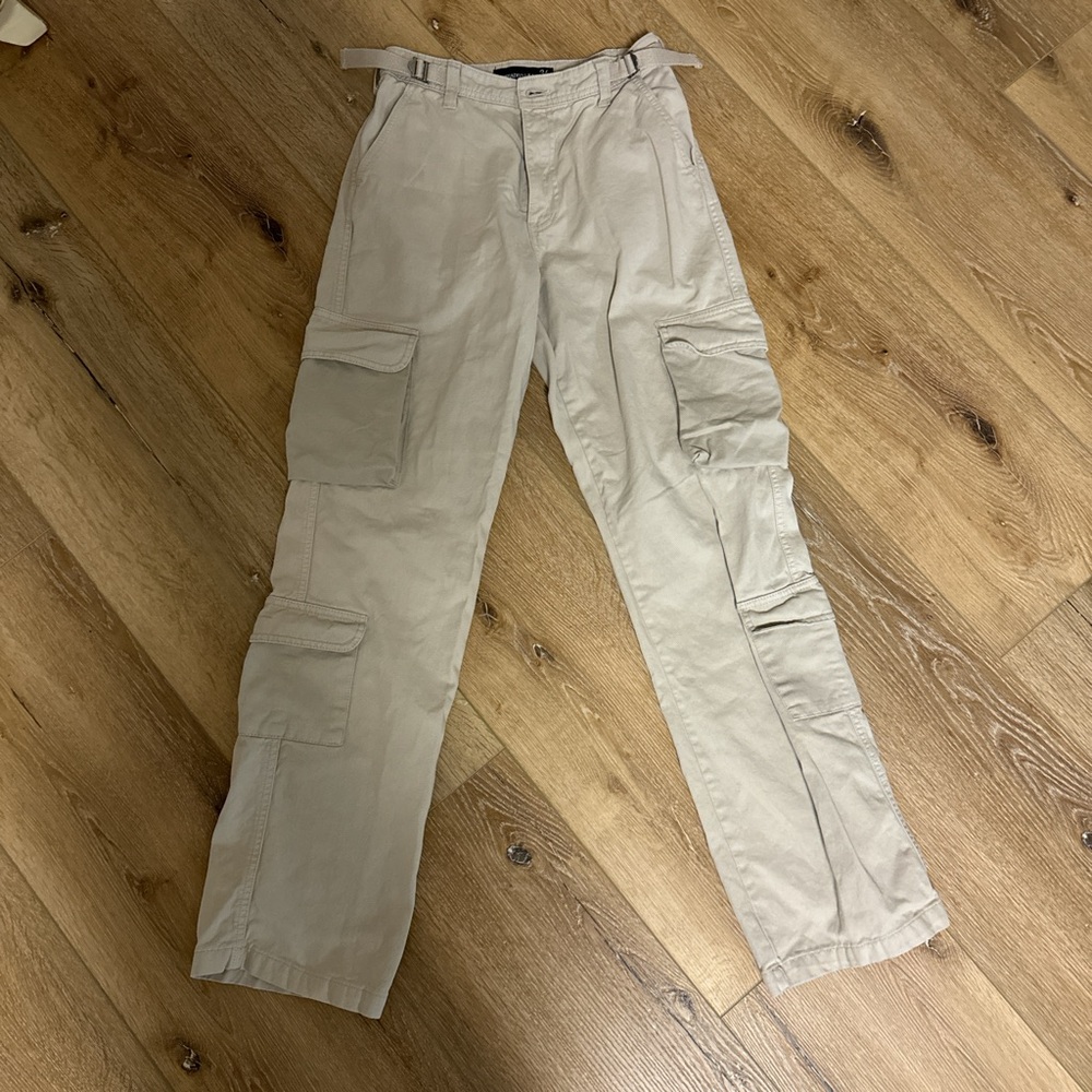 Beige cargo pants